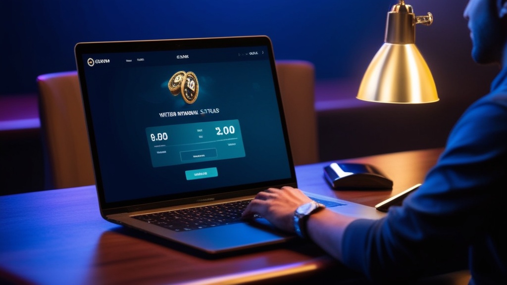 Spieler prüft Auszahlung und Wartezeit am Casino-Konto